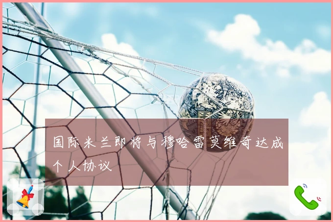 国际米兰即将与穆哈雷莫维奇达成个人协议